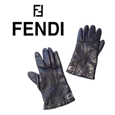 fendi gloves men|Men's Designer Fendi Gloves .